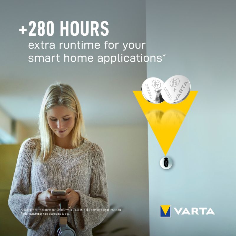 Varta Varta 3V Batterijen CR2032 0568007