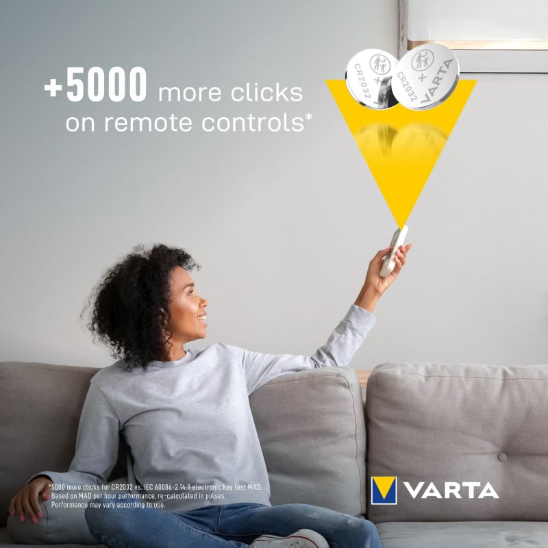 Varta Varta 3V Batterijen CR2032 0568007