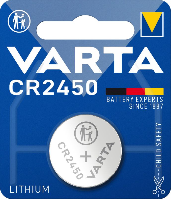 Varta Varta Batterij CR2450 3V 0568010