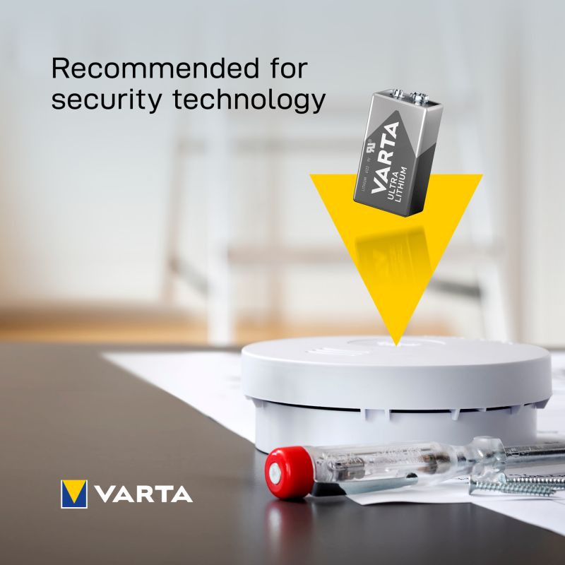 Varta Varta Batterij Ultra Lithium 6LR61 9V 0568020