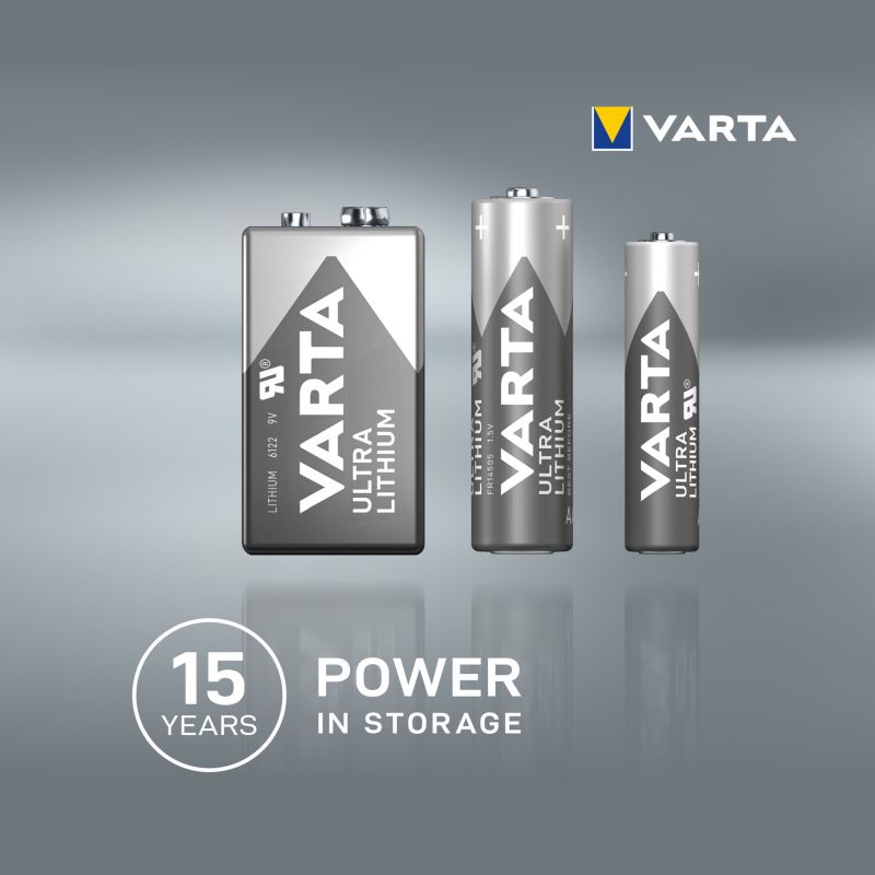 Varta Varta Batterij Ultra Lithium 6LR61 9V 0568020