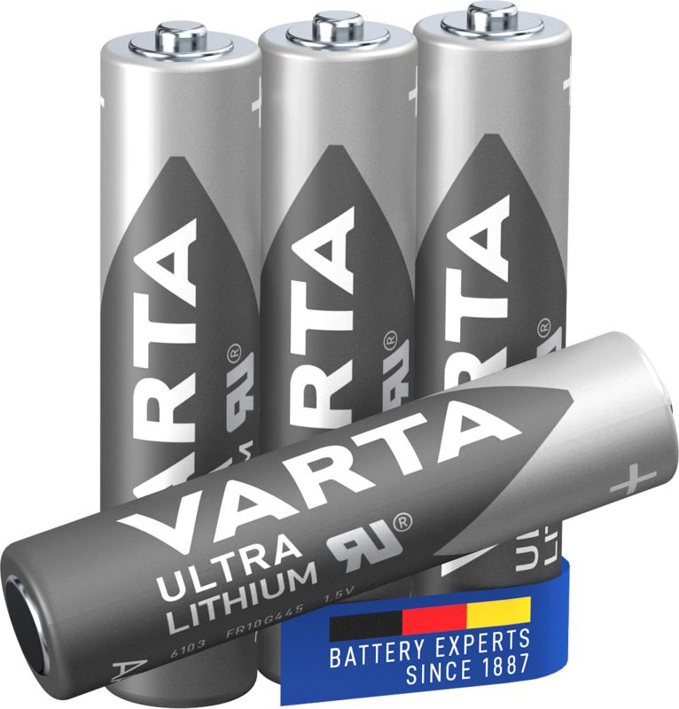 Varta Varta  Batterijen Ultra Lithium LR03/AAA 1,5V 0568021