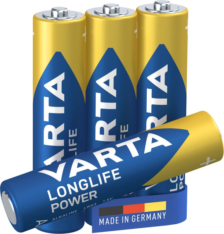 Varta Varta Batterijen Longlife Power LR03/AAA 1,5V 0568040