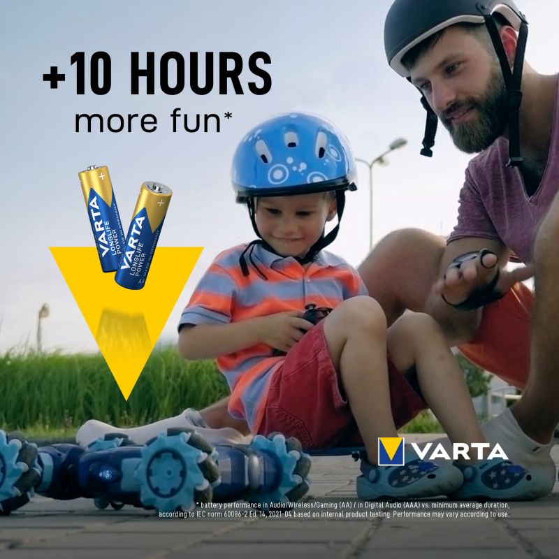 Varta Varta Batterijen Longlife Power LR6/AA 1,5V 0568041