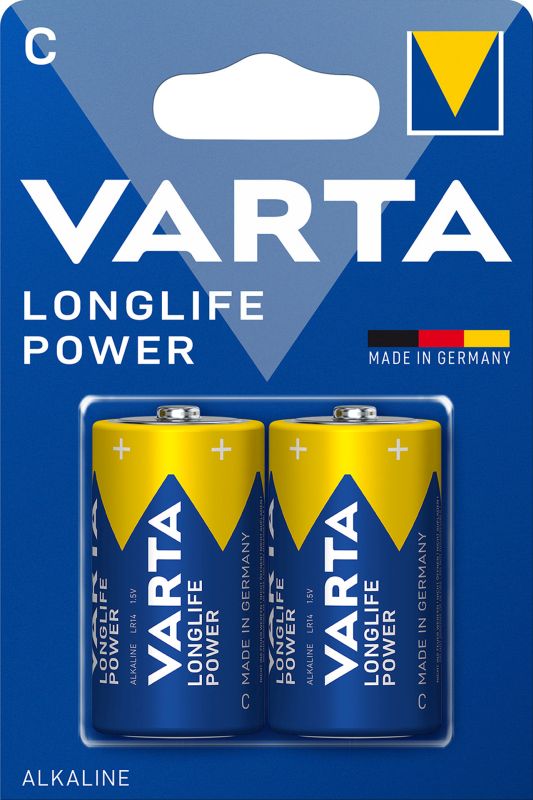Varta Varta Batterijen Longlife Power LR14/C 1,5V 0568042