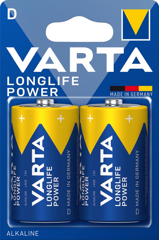 Varta Varta Batterijen Longlife Power LR20/D 1,5V 0568043