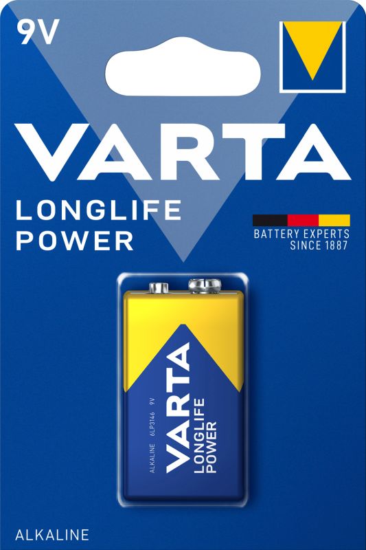 Varta Varta Batterij Longlife Power 6LR61 9V 0568044