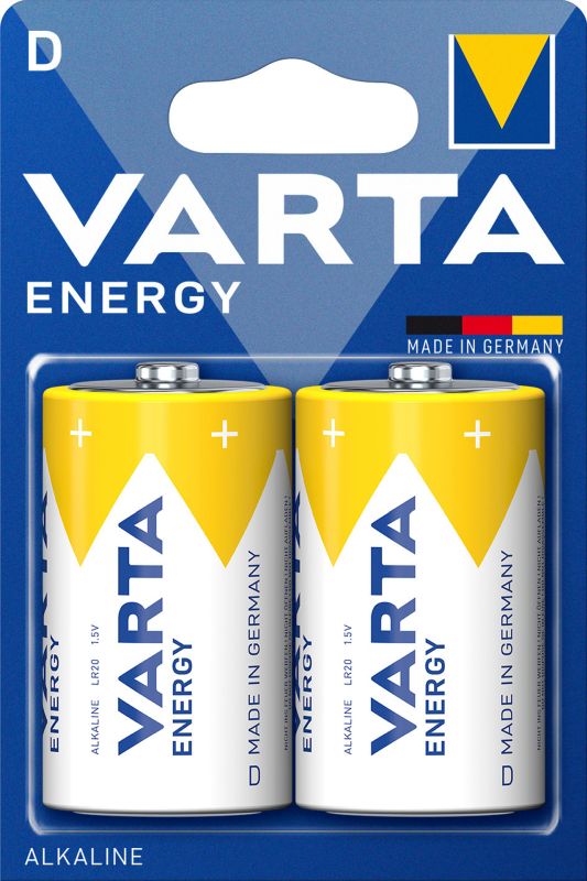 Varta Varta Batterijen Energy LR20/D 1,5V 0568083