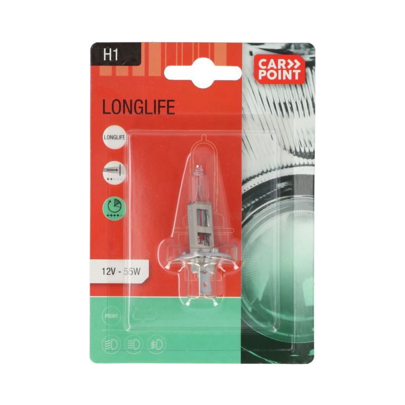 Carpoint Carpoint Longlife Autolamp H1 12V 55W 0760012