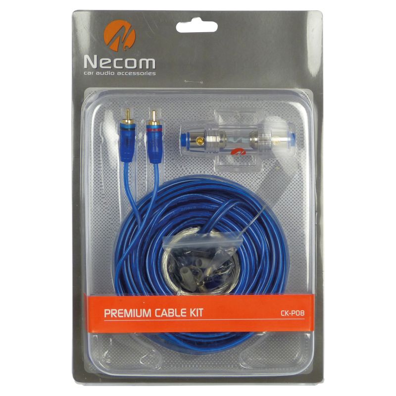 Necom Necom Versterker Installatie Kit CK-P08 6mm 0810556