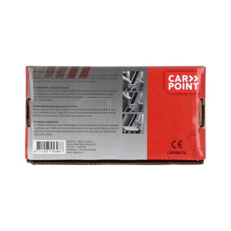 Carpoint Carpoint Opklapbare Autoportier Opstap 0922770