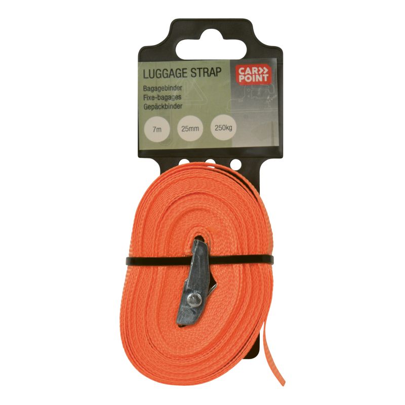 Carpoint Carpoint Spanband met Klem 7m x 25mm 0928002