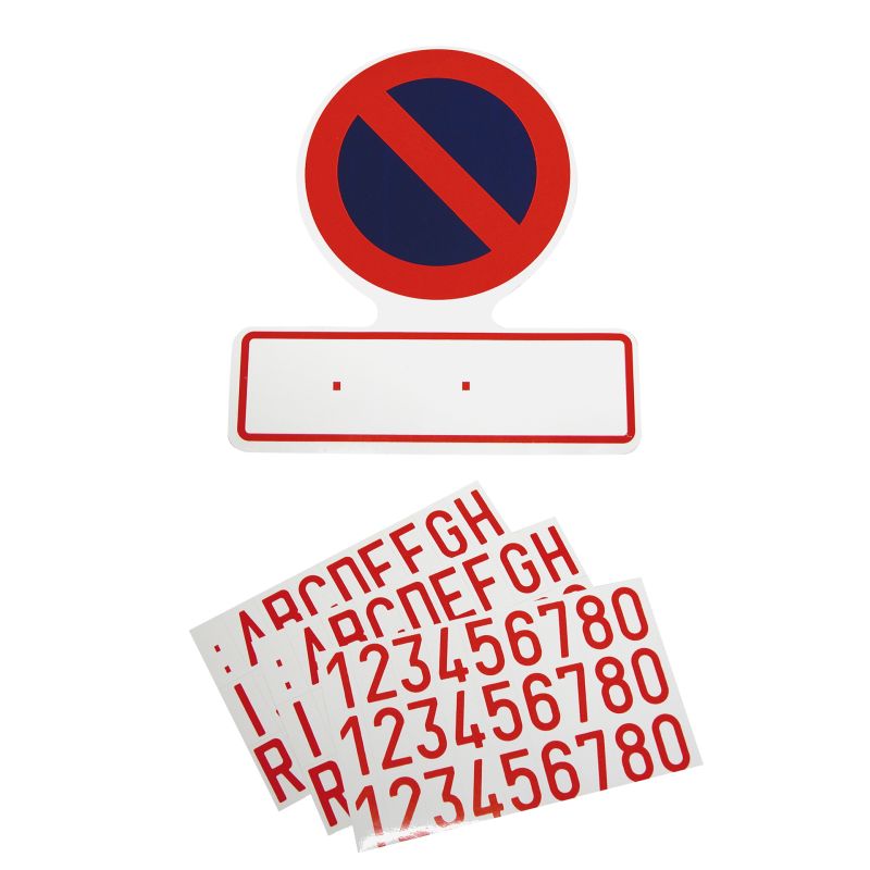 Carpoint Carpoint Sticker Verboden parkeren Kentekenplaat 1316001