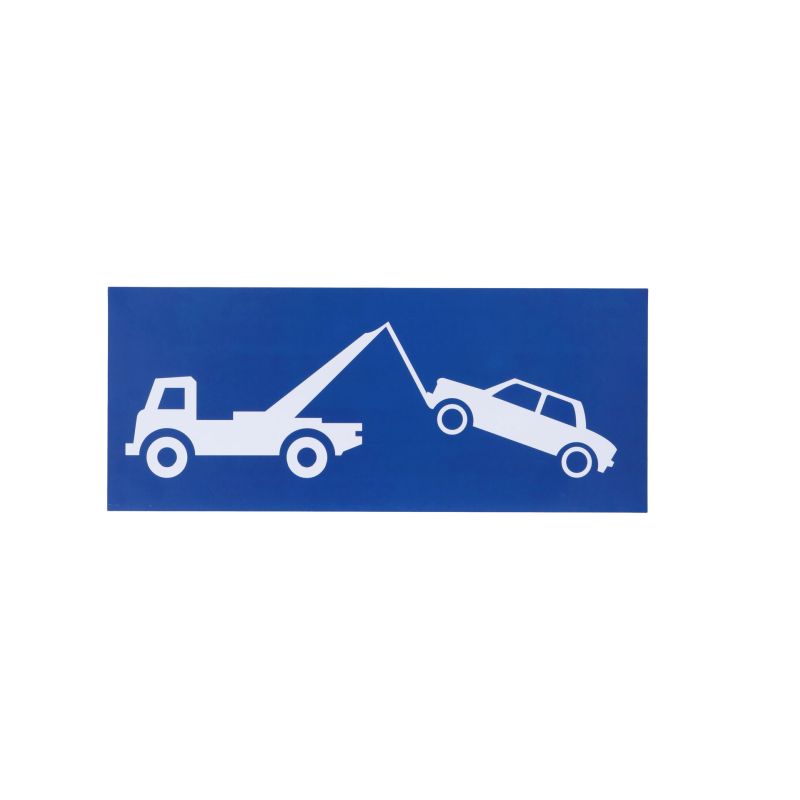 Carpoint Carpoint Sticker Wegsleepregeling 33,5x14cm 1316002