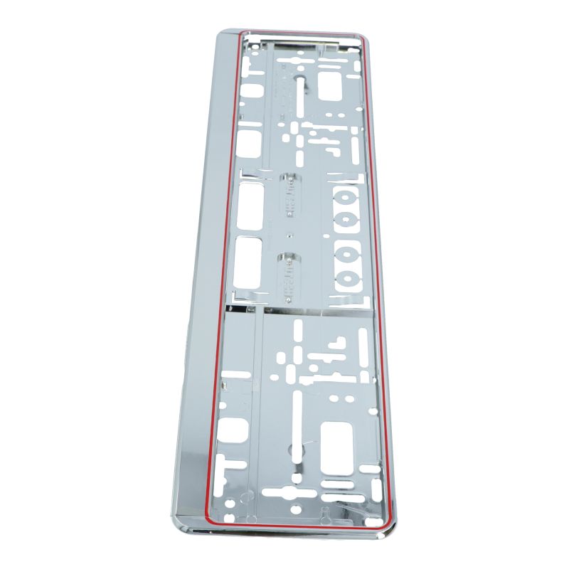 Carpoint Carpoint Kentekenplaathouder Verchroomd Rode Bies 1362003