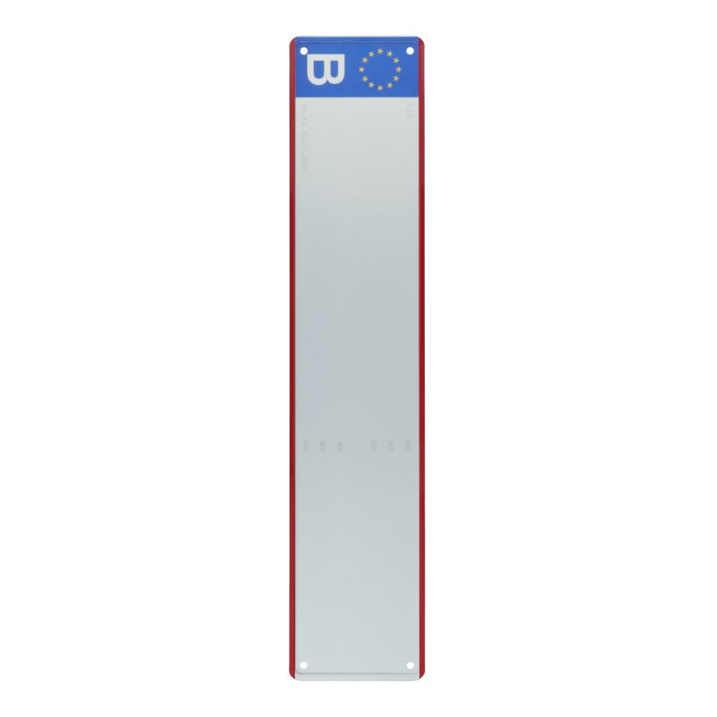 Carpoint Nummerplaat lang alu reflect 1362020