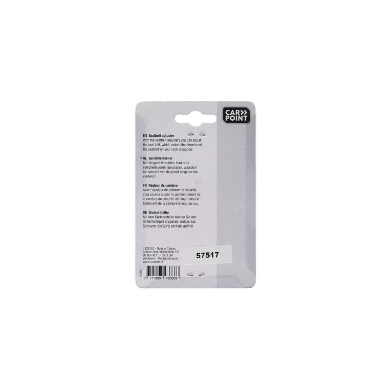 Carpoint Gordelclips 2 stuks 1423210