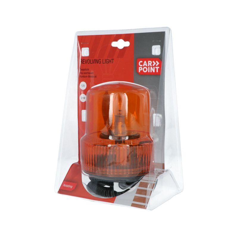 Carpoint Zwaailamp 12V oranje magneet 1510087