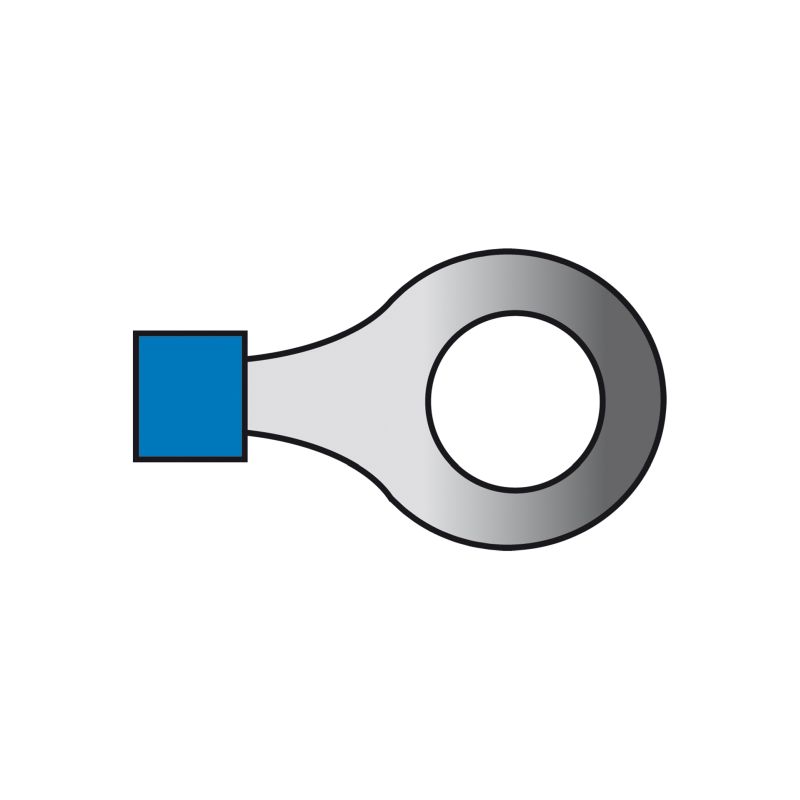 Carpoint Carpoint Ring Kabelschoen 560 M6 Blauw 10 Stuks 1623816
