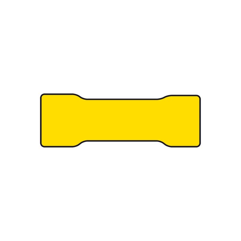 Carpoint Carpoint Stootverbinder 551 Geel Ø 6.8mm 10 Stuks 1623832