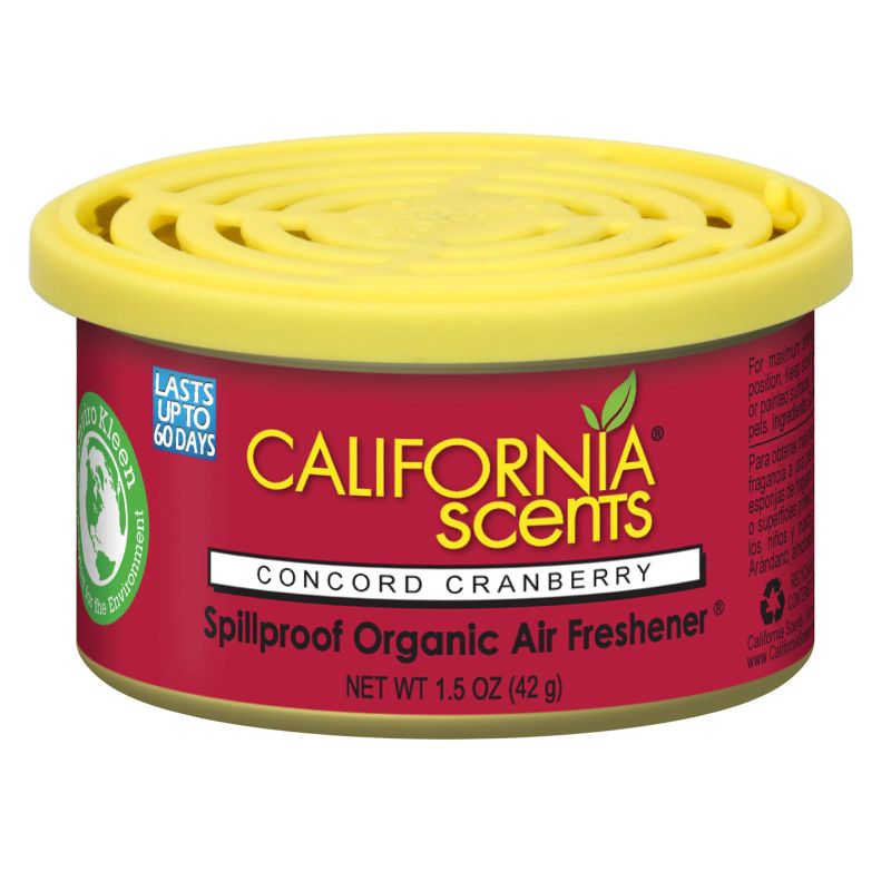 California Scents California Scents Luchtverfrisser Concord Cranberries Blik 1711618