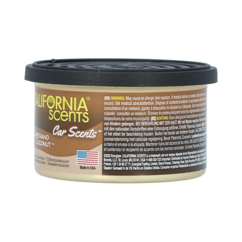 California Scents California Scents Luchtverfrisser Capistrano Coconut Op Kaart 1711630