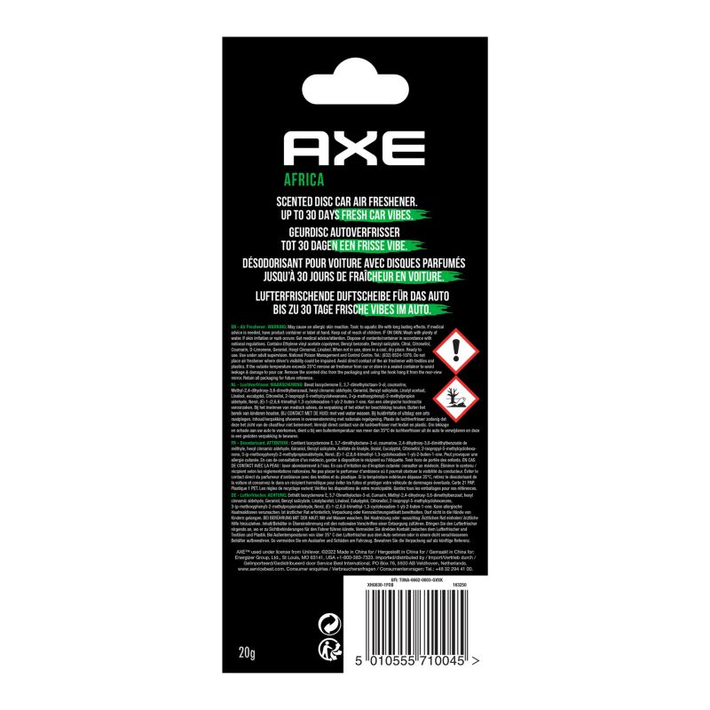 Luchtverfrisser AXE 1711704