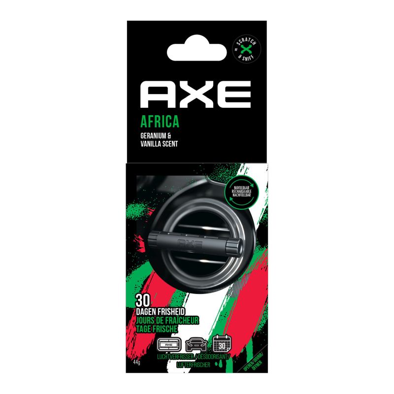 AXE AXE Luchtverfrisser Africa Aluminium Houder + 2 Sticks  1711734