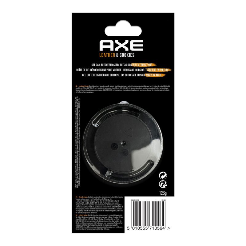 AXE AXE Luchtverfrisser Gel Can Leather + Cookies 1711756