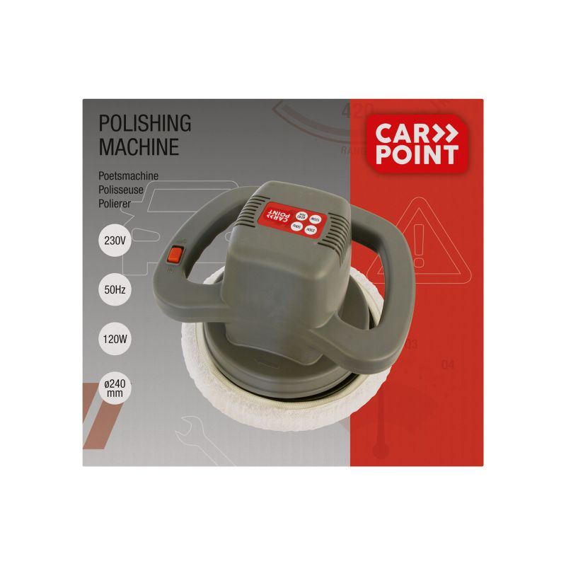 Carpoint Poetsmachine 230V 120W 1717304