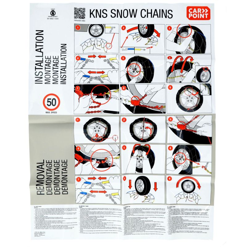 Carpoint Carpoint Sneeuwkettingen KNS-90 9mm 1725075