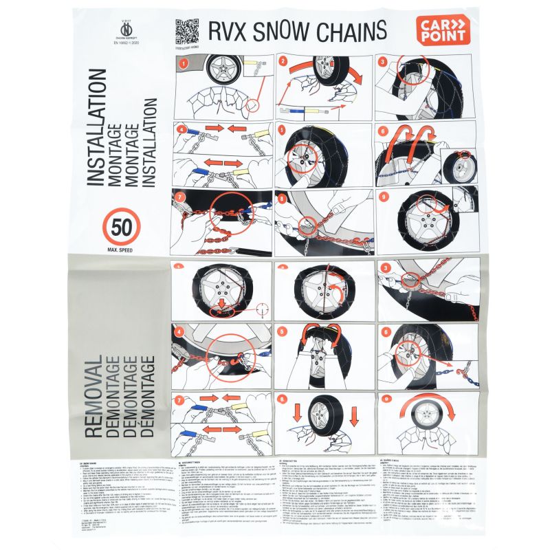 Carpoint Carpoint Sneeuwkettingen RVX-235 16mm 1725083