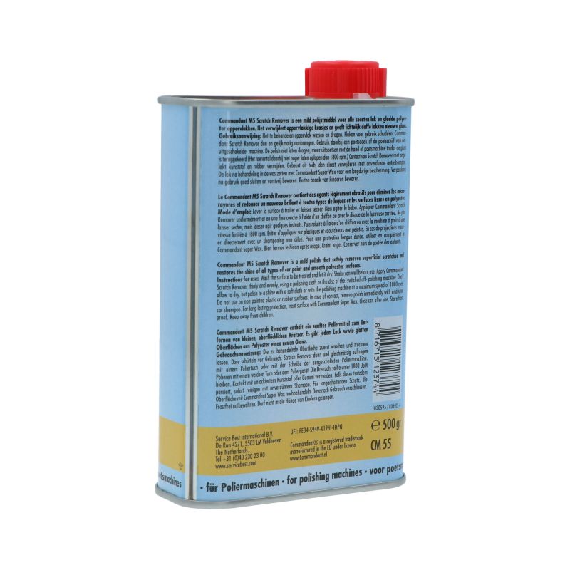 Commandant Commandant Scratch Remover M5 500gr 1830595