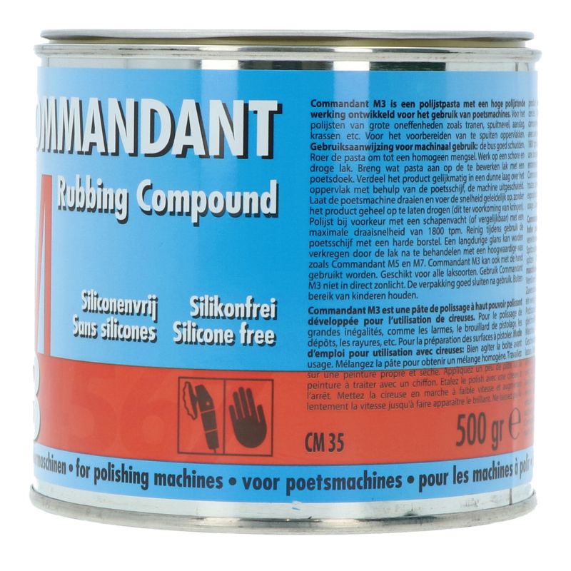 Commandant Commandant Rubbing Compound M3 500gr 1830609