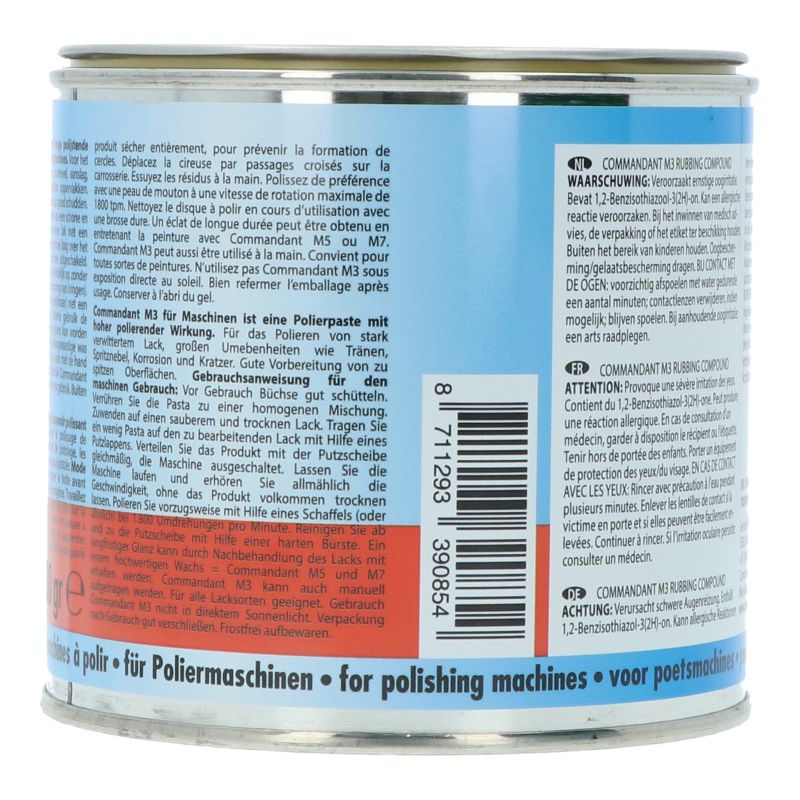 Commandant Commandant Rubbing Compound M3 500gr 1830609