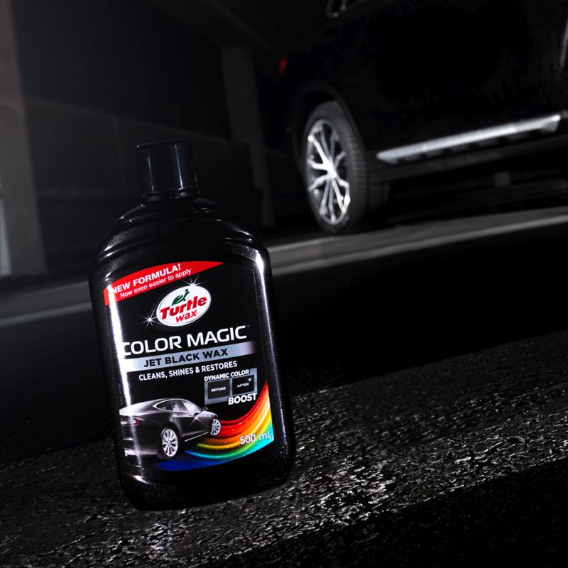 Turtle Wax Turtle Wax 52708 Color Magic Jet Black Wax 500ml 1830846