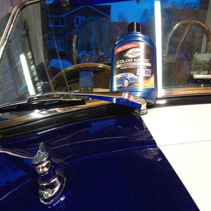 Turtle Wax Turtle Wax 52709 Color Magic Ultra Blue Wax 500ml 1830847