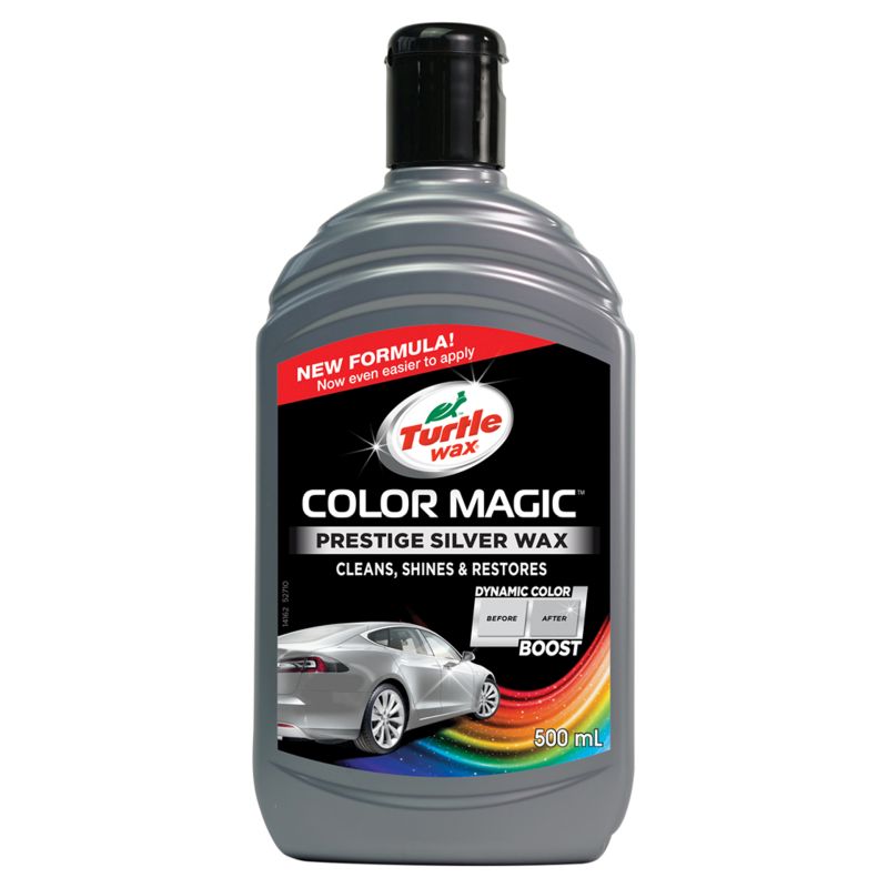 Turtle Wax Turtle Wax 52710 Color Magic Prestige Silver Wax 500ml 1830848