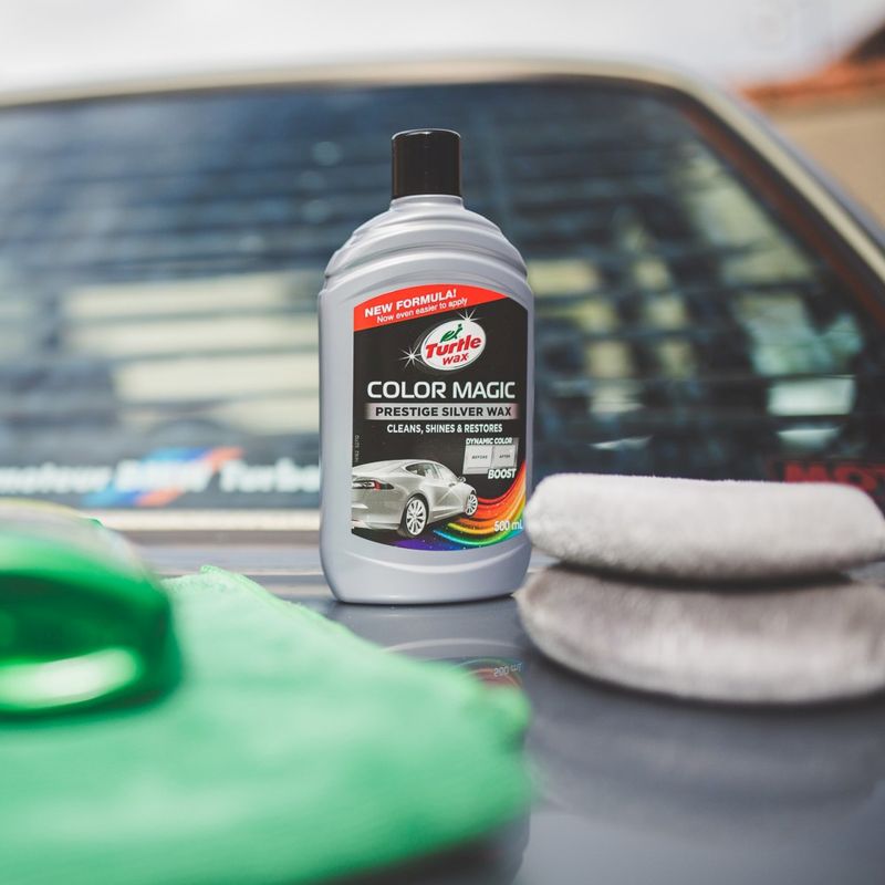 Turtle Wax Turtle Wax 52710 Color Magic Prestige Silver Wax 500ml 1830848