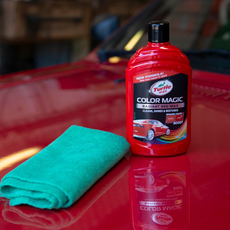 Turtle Wax Turtle Wax 52711 Color Magic Radiant Red Wax 500ml 1830849