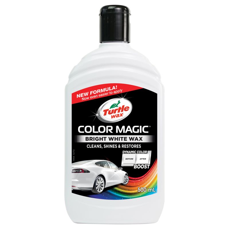 Turtle Wax Turtle Wax 52712 Color Magic Bright White Wax 500ml 1830850