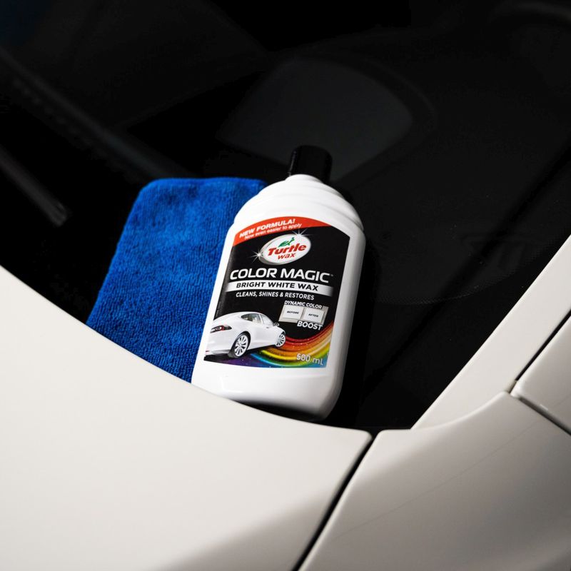 Turtle Wax Turtle Wax 52712 Color Magic Bright White Wax 500ml 1830850