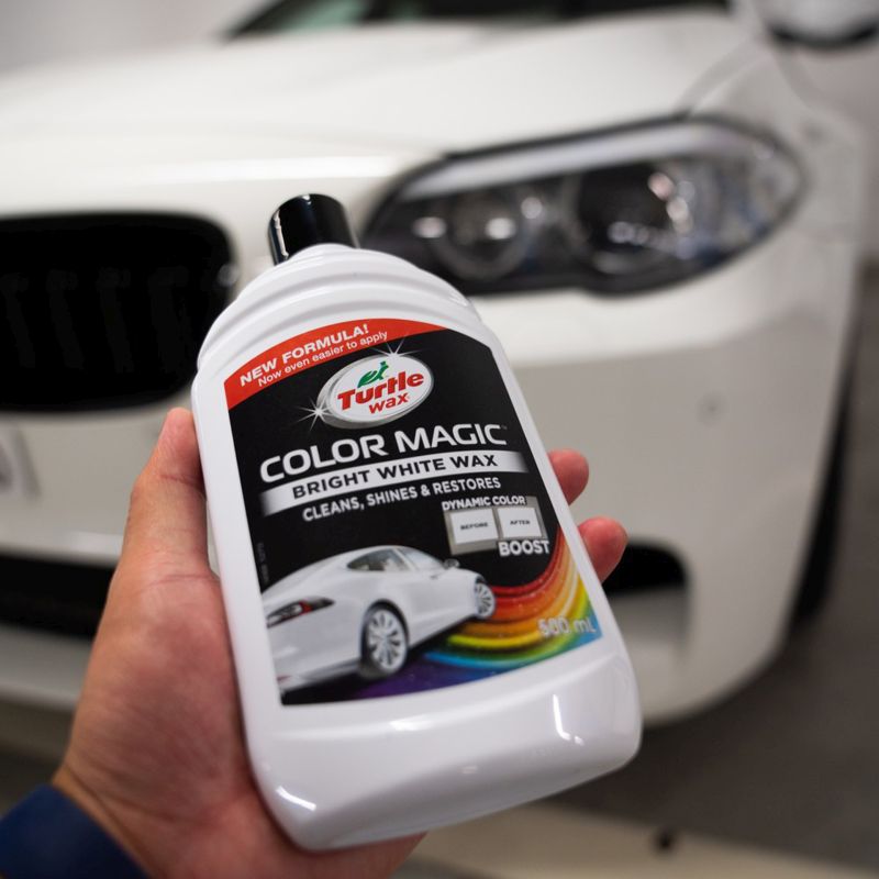 Turtle Wax Turtle Wax 52712 Color Magic Bright White Wax 500ml 1830850