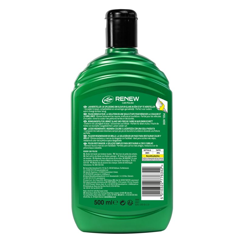 Turtle Wax Turtle Wax 52872 GL Renew Polish 500ml 1830889