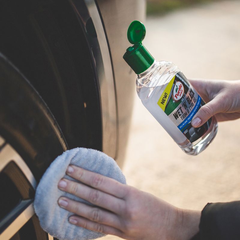 Turtle Wax Turtle Wax 53165 Wet N Black Tyre & Trim gel 300ml 1830923