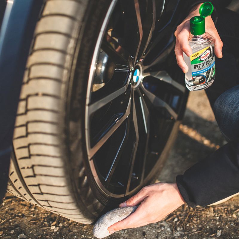 Turtle Wax Turtle Wax 53165 Wet N Black Tyre & Trim gel 300ml 1830923