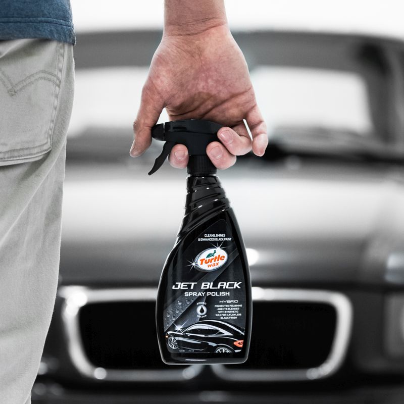 Turtle Wax Turtle Wax 53203 Hybrid Jet Black Spray Polish 500ml 1830930