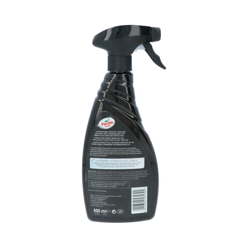 Turtle Wax Turtle Wax 53162 Hybrid Sealant Hydrophobic Wax 500ml  1830931