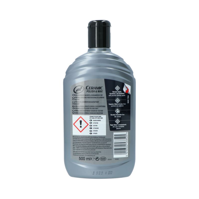 Turtle Wax Turtle Wax 53352 HS Ceramic Polish & Wax 500ml 1830936