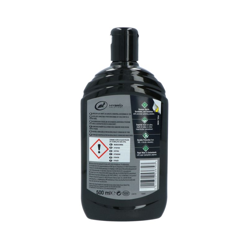 Turtle Wax Turtle Wax Hybrid Solutions Ceramic Black Polish 500ml 1830948